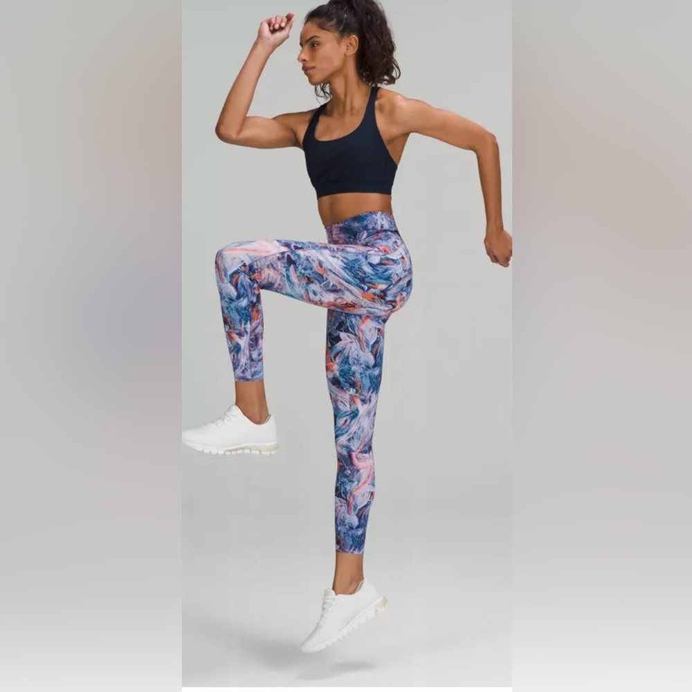 Sz 10 Lululemon Base Pace High-Rise Crop 23" *Brushed Nulux